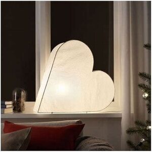 IKEA heart shape decor lamp